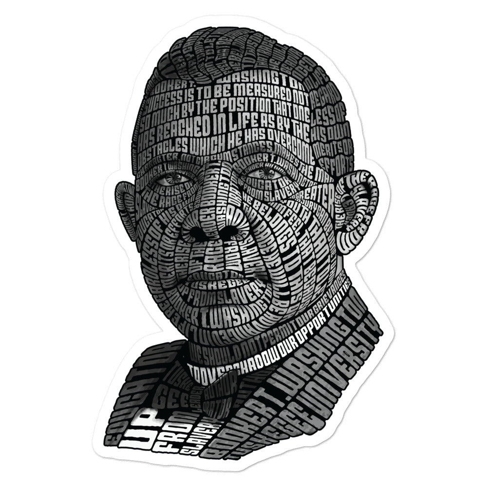 Booker T. Washington Sticker